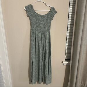 Amazon Green Maxi Dress